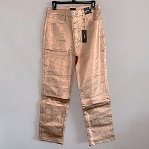 Express Modern Straight High Rise Pants